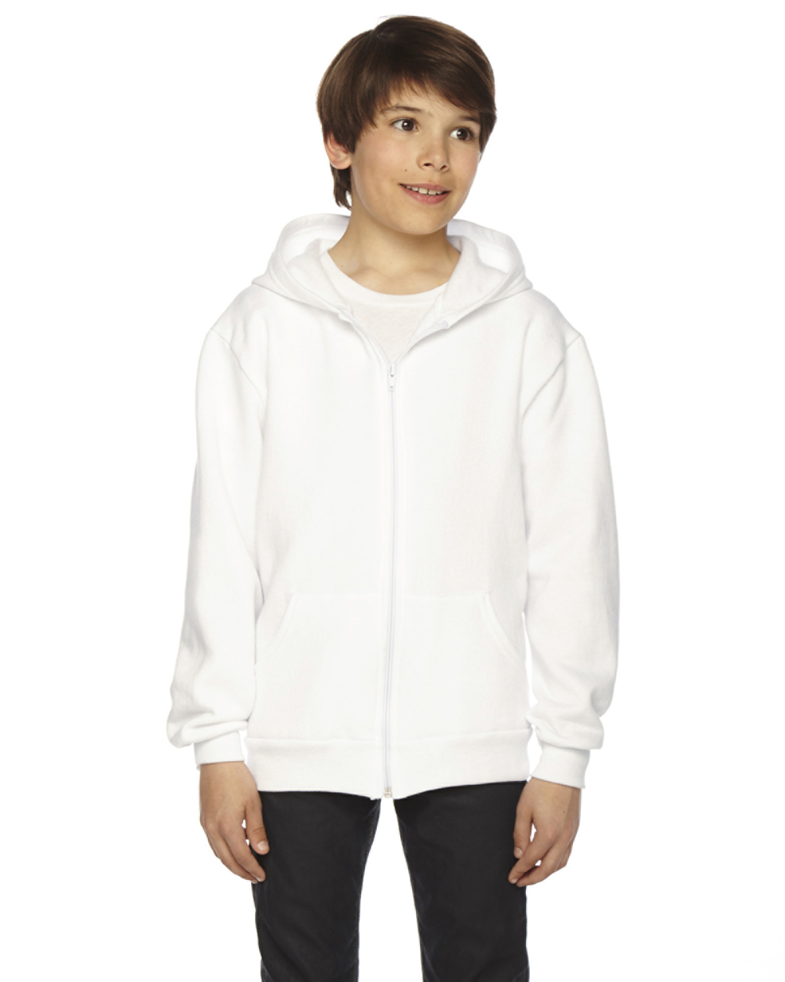 Friendly Arctic Apparel Options American Apparel F297 Youth Flex Fleece Zip Hoodie