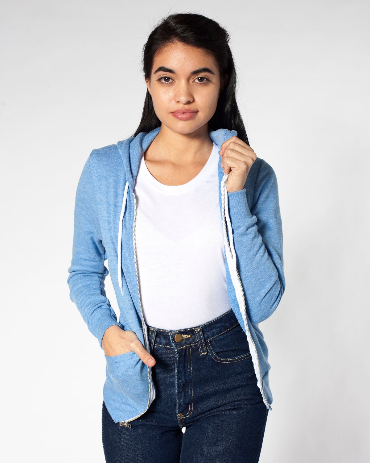 Friendly Arctic Apparel Options American Apparel TRT497 Unisex Triblend Hoodie