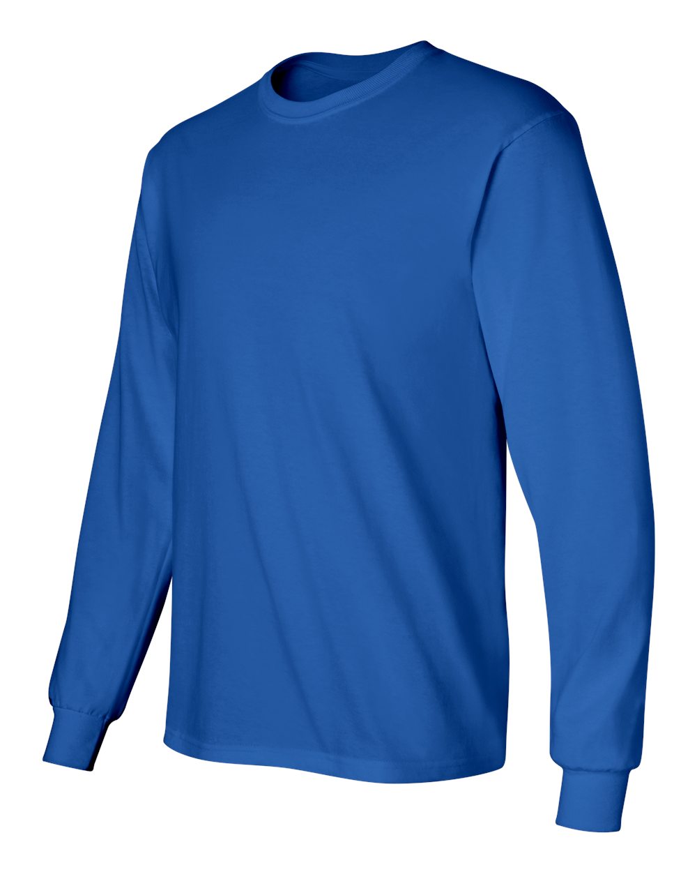 Cotton Long-Sleeved Shirt - Luxury Blue