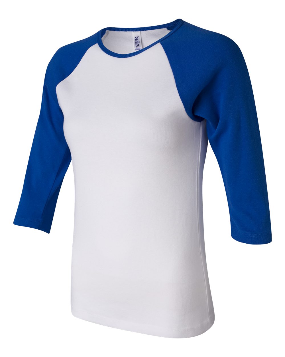 Custom Jersey-style T-shirt 3/4 Sleeve Raglan Baseball Shirt 