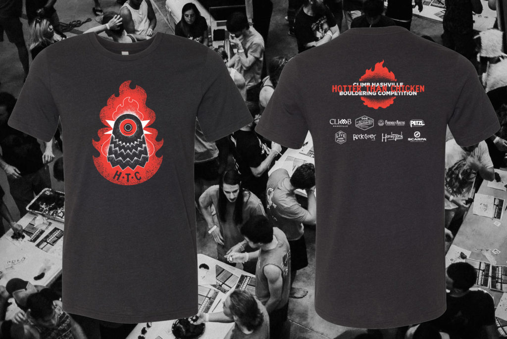 Hotter Than Chicken Bouldering Comp | Friendly Arctic Printing & Design