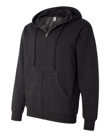 Independent Trading Co. SS4500Z - Midweight Hooded Full-Zip Sweatshirt ...